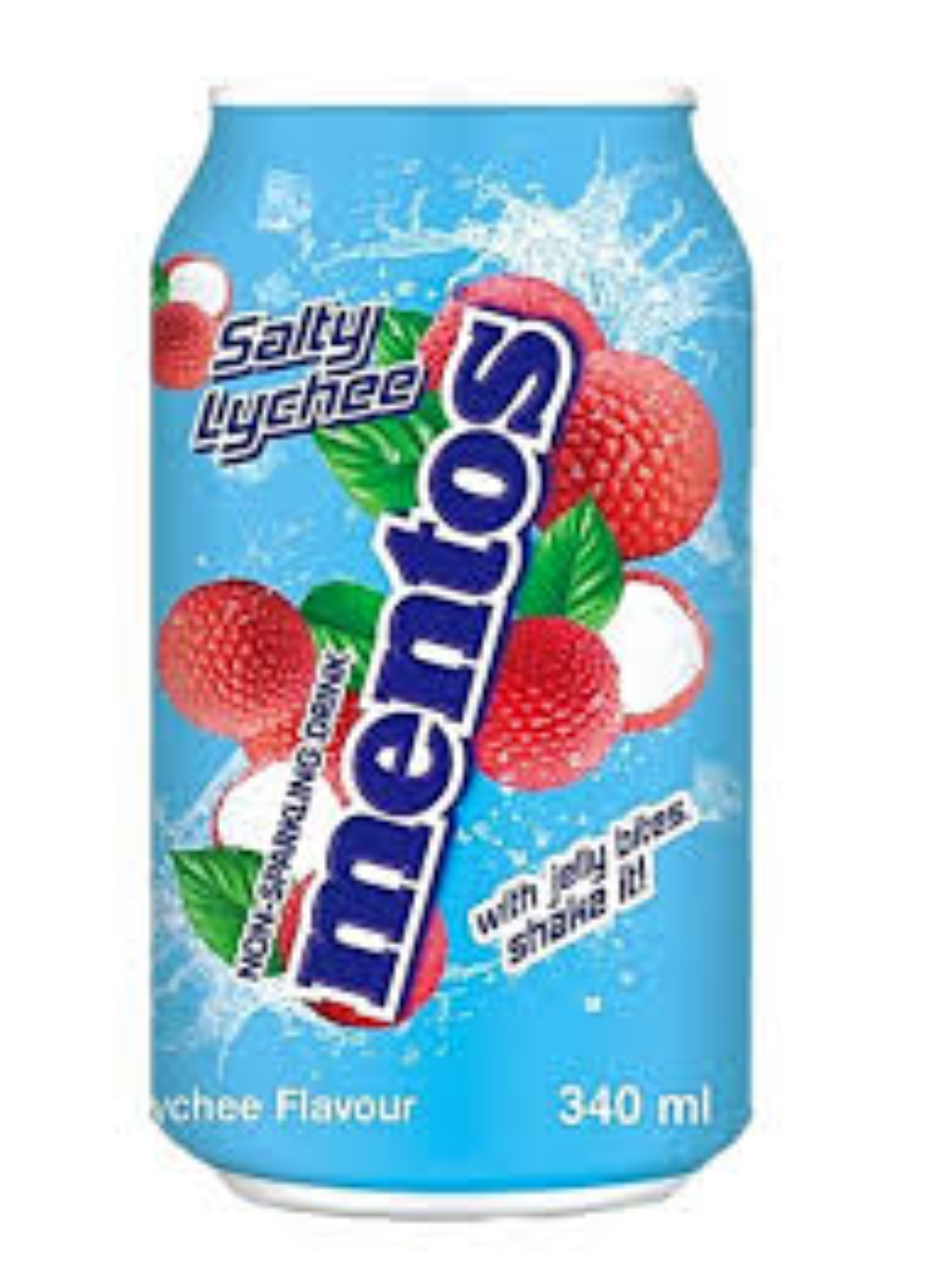 MENTOS SALTY LYCHEE NON SPARKLING DRINK 340ML